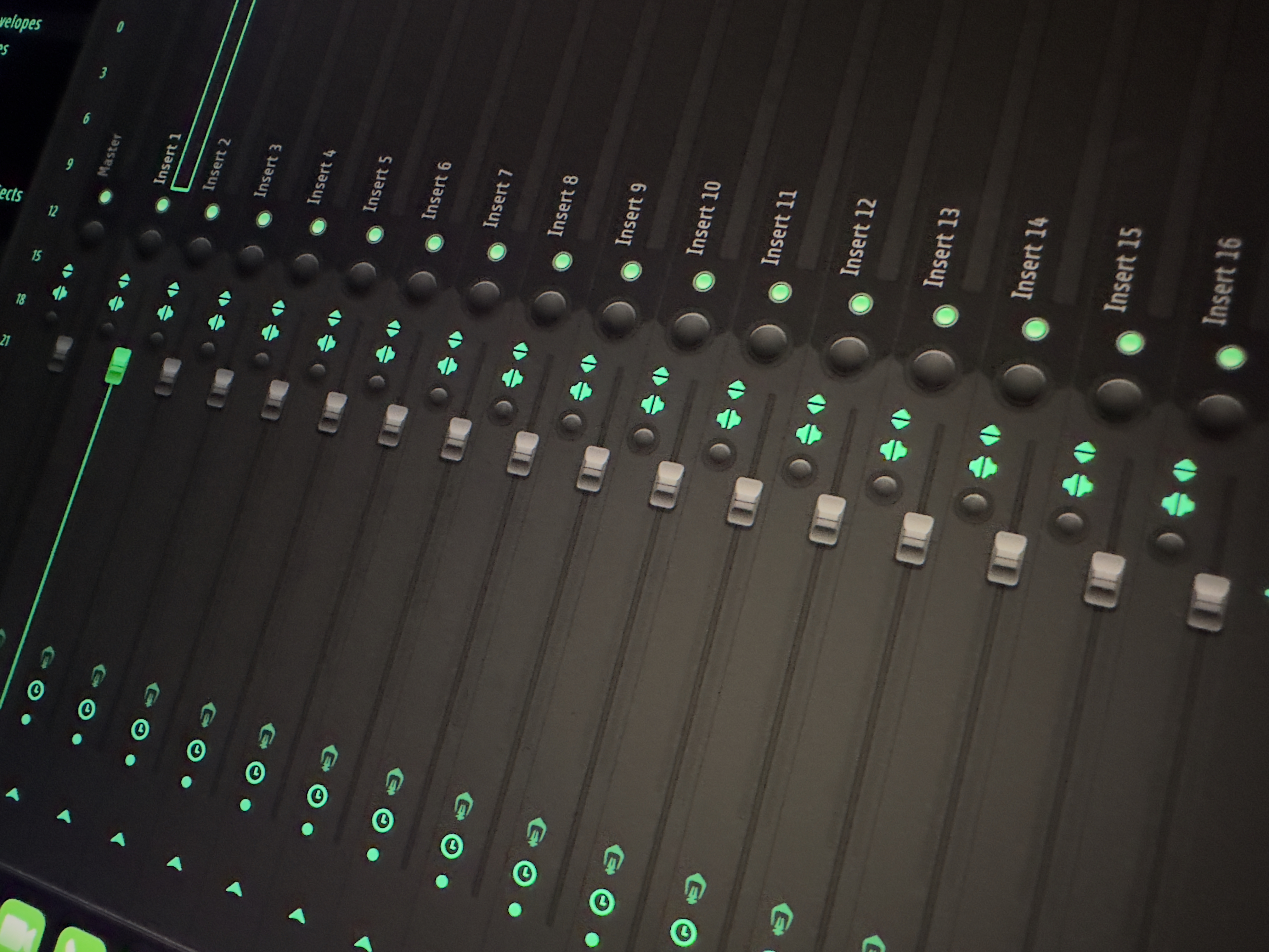 Consola de grabación